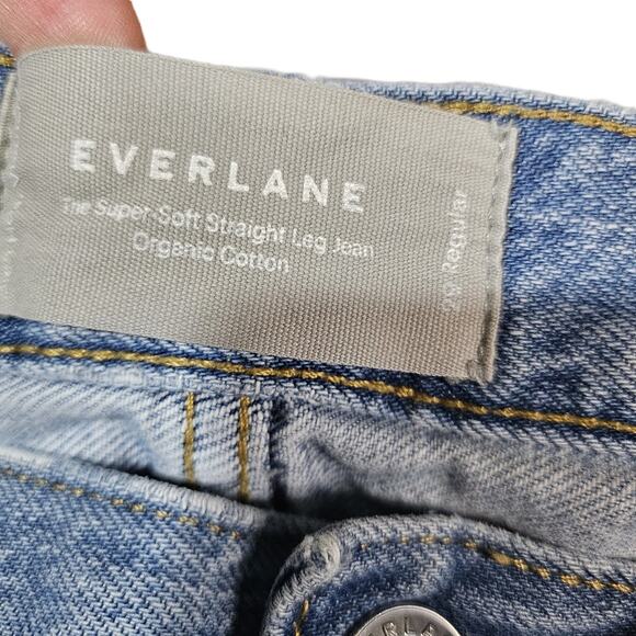 Everlane Super Soft Straight Leg Jeans - Picture 7 of 8